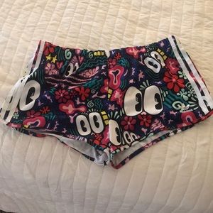 Adidas Shorts -Three Stripes - Size Small